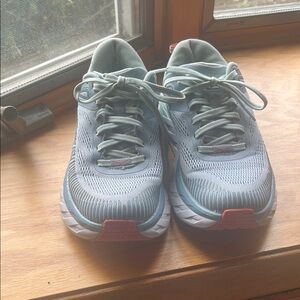 Hoka One One Gray Athletic Shoes Modern Design